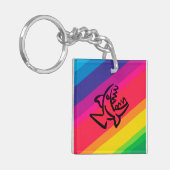 Regenboogvissen Sleutelhanger (Voorkant Links)