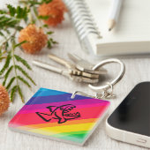 Regenboogvissen Sleutelhanger (Voorkant Rechts)
