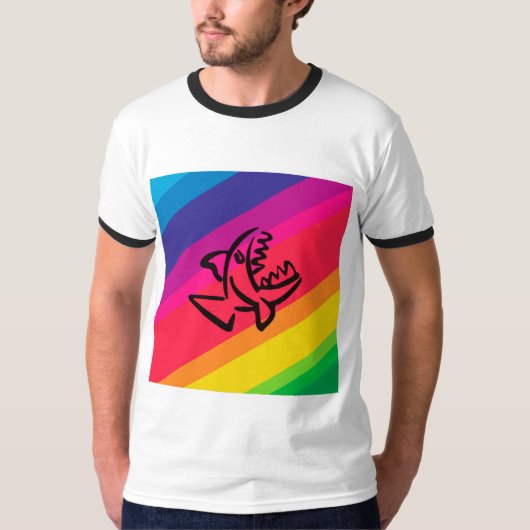 Regenboogvissen T-shirt (Voorkant)