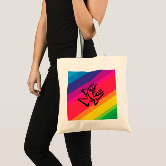 Regenboogvissen Tote Bag (Voorkant (product))