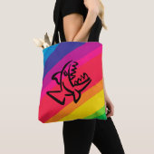 Regenboogvissen Tote Bag (Dichtbij)