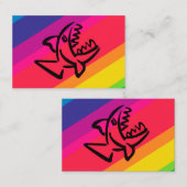Regenboogvissen Visitekaartje (Voorkant / Achterkant)