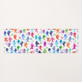 Regenboogvisserij Waterverf onder de Kinderen van Yogamat (Achterkant (horizontaal))