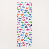 Regenboogvisserij Waterverf onder de Kinderen van Yogamat (Achterkant)