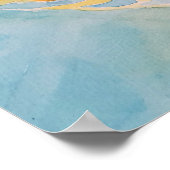 Regenboogvisserij Waterverf Poster voor het schild (Hoek)