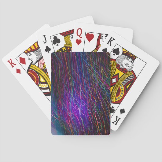 regenboogvisten pokerkaarten (Achterkant)