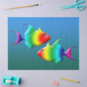 regenboogvisweefsel tissuepapier (Craft)