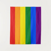 Regenboogvlag 50 x 60 wandkleed (Voorkant)