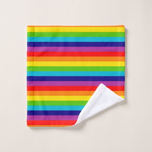 Regenboogvlag  bad handdoek (Wasdoekje)