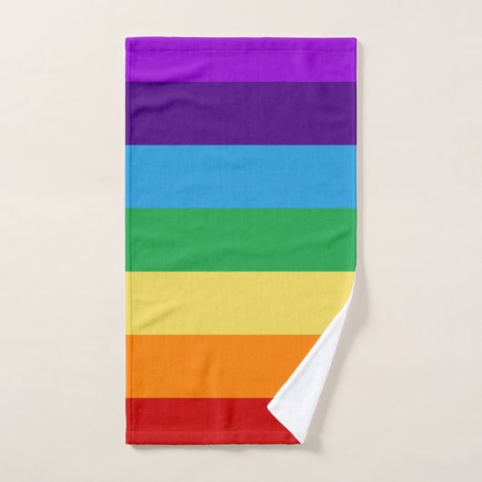 Regenboogvlag Bad Handdoek (Handdoek)