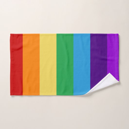 Regenboogvlag Bad Handdoek (Handdoek)