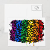 Regenboogvlag-Briefkaarten - Gepersonaliseerd Briefkaart (Voorkant / Achterkant)