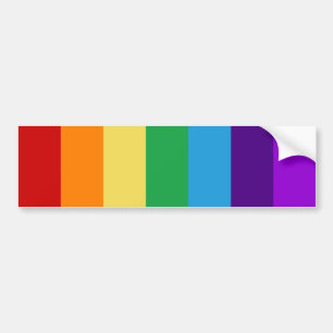 Regenboogvlag Bumpersticker