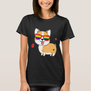 Regenboogvlag Corgi Lgbt Proud Premium T-shirt