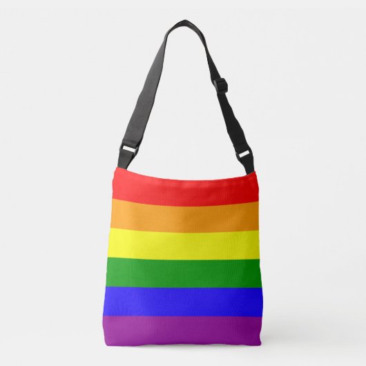 Regenboogvlag Crossbody Tas (Voorkant)