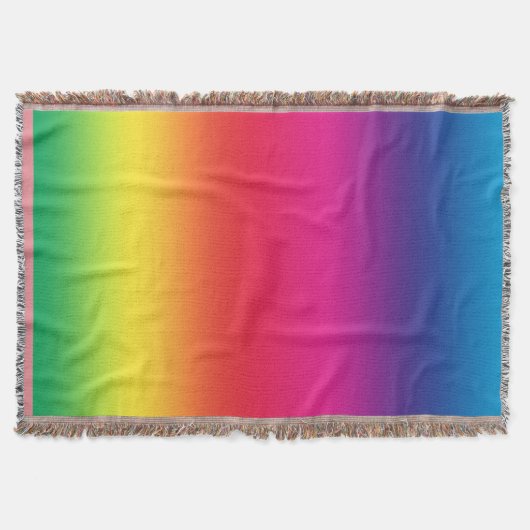 Regenboogvlag Deken (Voorkant)