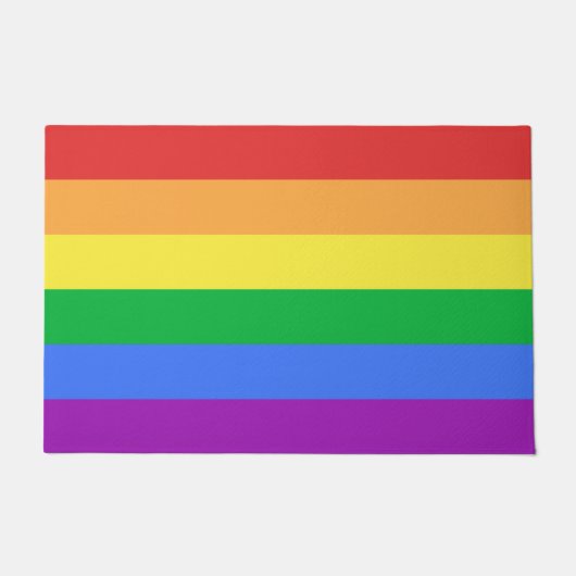 Regenboogvlag Deurmat (Voorkant)