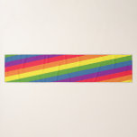 Regenboogvlag Diagonale Gay Pride Celebratie Sjaal<br><div class="desc">Diagonale strepen van de regenboog,  op basis van de vlag van de GLBT-regenboog. Ideaal voor je parade,  of gewoon omdat je vet en helder bent!</div>