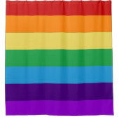 Regenboogvlag Douchegordijn (Voorkant)