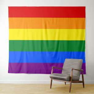 Regenboogvlag Extra Groot LGBT Wandkleed
