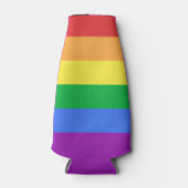 Regenboogvlag Flesjeskoeler (Voorkant)