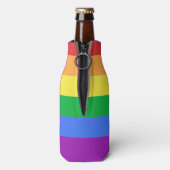 Regenboogvlag Flesjeskoeler (Fles Achterkant)