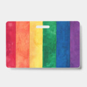 Regenboogvlag Gay Pride Badge (Achterkant)