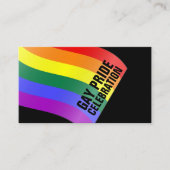 Regenboogvlag, Gay Pride Celebration nodigt Kaart  (Voorkant)