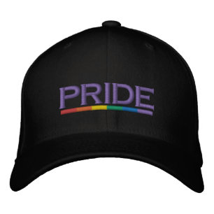 Regenboogvlag Gay Pride Cool en Modern Geborduurde Pet