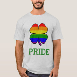 Regenboogvlag Gay Pride Klaver T-shirt