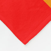 Regenboogvlag HBT Pridekleuren Fleece Deken (Hoek)