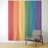 Regenboogvlag Heren extra groot LGBT Wandkleed (In situ)