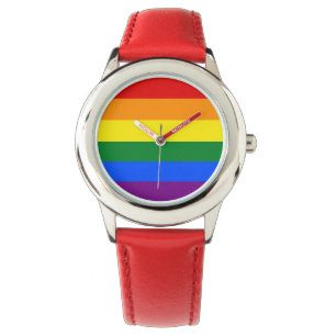 Regenboogvlag Horloge