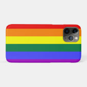 regenboogvlag iPhone/iPad case (Achterkant (horizontaal))