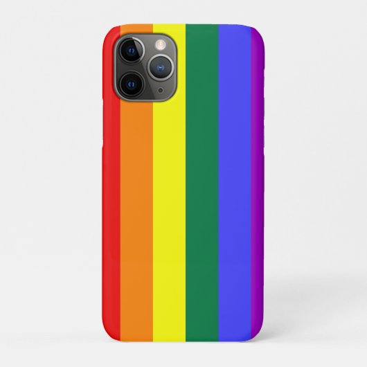 regenboogvlag iPhone/iPad case (Achterkant)