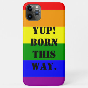 Regenboogvlag Ja! Zo Geboren Case-Mate iPhone Case