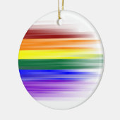 Regenboogvlag keramische siervoorwerpen keramisch ornament (Links)