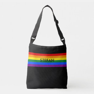 REGENBOOGVLAG KLEUREN + jouw ideeën Crossbody Tas