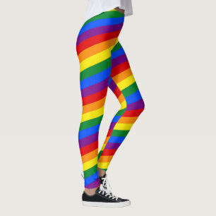 REGENBOOGVLAG KLEUREN strepen + jouw ideeën Leggings