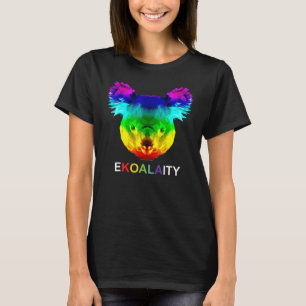 Regenboogvlag Koala Pun Cute Gay Pride Lgbt 1 T-shirt