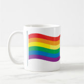 Regenboogvlag Koffiemok (Links)