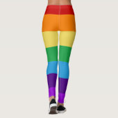 Regenboogvlag Leggings (Achterkant)