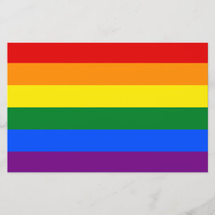 Regenboogvlag (LGBT) Briefpapier