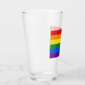 Regenboogvlag (LGBT) Glas