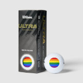 Regenboogvlag (LGBT) Golfballen (Verpakking)