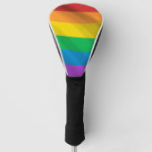 Regenboogvlag LGBT Golfheadcover (Voorkant)