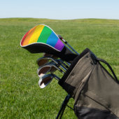 Regenboogvlag LGBT Golfheadcover (Insitu)