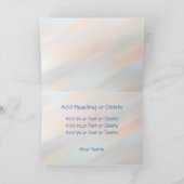 Regenboogvlag LGBT homoseksuele trots Love is Love Kaart (Binnen)