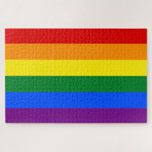 Regenboogvlag (LGBT) Legpuzzel