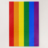 Regenboogvlag (LGBT) Legpuzzel (Verticaal)